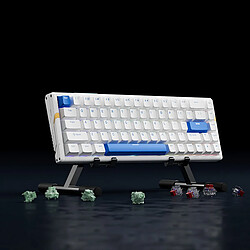 ATK RS6 White Shadow Clavier magnétique gaming filaire RGB