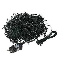 Ecd Germany Guirlande lumineuse extérieur chaîne en grappe de Noël blanc froid 36m 480 LEDs