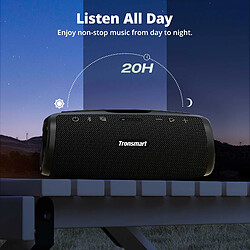 Tronsmart Mirtune S100 Enceinte Portable Extérieure - Bluetooth 5.3,50W, 20H Autonomie - Noir pas cher