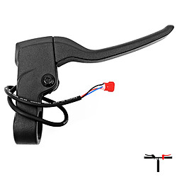 Avizar Poignée de Frein Droite Trottinette Niu KQi2 avec Capteur et Câble Robuste Noir