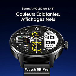 Avis Montre connectée oraimo Watch 5R Pro – Écran AMOLED 1,43", Appels Bluetooth, GPS multi-satellite, 120 modes sport, IP68, autonomie 7 jours