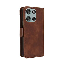 Compatible Étui Pour Motorola MOTO G56 5G Haute qualité Incision précise Unique Fonction baillou GANGXUN Marron