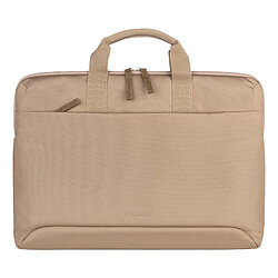 Tucano Sacoche Smilza MacBook Pro 14" / Air 15" / Notebook 14" Ultra Fin Antichoc Beige Tucano Smilza 38,1 cm (15") Sac Messenger Beige