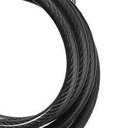 Acheter Dunlop Antivol 120 cm pour Vélo Câble à Combinaison Spirale Noir