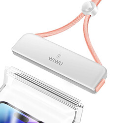 Avis wiwu Housse Étanche pour Téléphone 4" à 7" IPX8 à Mettre au Tour du Cou Blanc
