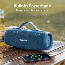 Tronsmart Mirtune S100 Enceinte portable d'extérieur 50W IPX7 - Bleu pas cher