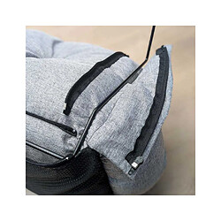 ZOLUX Hamac sofa pour chat spécial radiateur Cooper gris.