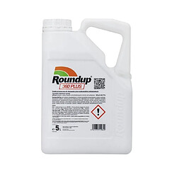 BAYER Désherbant Concentré 360 Plus Total Jardin herbicide systémique 5L - Gazon Pelouse Allée Terrasse - Puissant Mauvaises Herbes Plantes 