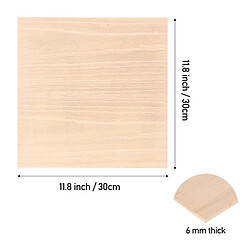 Acmer Kit bois gravure laser - Chêne rouge