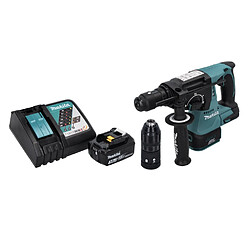 Makita DHR 243 RF1 Marteau perforateur sans fil 18 V SDS plus Brushless + 1x batterie 3,0 Ah + chargeur