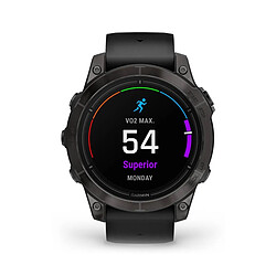 Montre Connectée Garmin Epix Pro Gen 2 47 mm Édition Saphir Gris Carbone