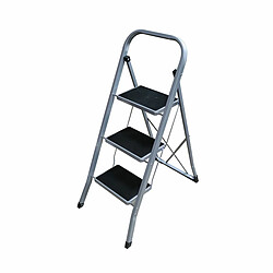Échelle pliante à 3 marches EDM 75082 Gris Acier 47 x 71 x 105 cm