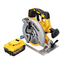 DeWalt DCS570 Scie circulaire sans fil 184mm 18V Brushless + 1x Batterie 4,0Ah - sans chargeur