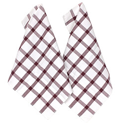 Acheter LinneA torchons de cuisine à carreaux - lot de 2