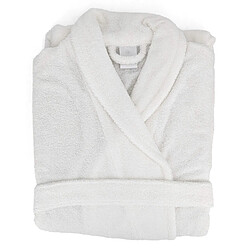 Linnea peignoir de bain col châle adulte - Blanc