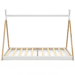 Avis Idmarket Lit tipi enfant 90 x 190 CM CO