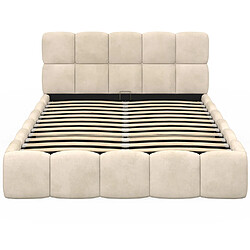 Avis Idmarket LIT COFFRE NUAGE 140X190CM