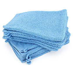 Linnea lot de gants de toilette classiques - 12 pièces