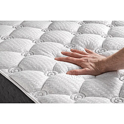 Simpur Matelas 160x200 bio green mousse de confort multizone bio pur épaisseur 30 cm hypoallergénique anatomique - certifié oeko-tex pas cher