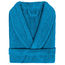 Linnea peignoir de bain col châle adulte - Turquoise