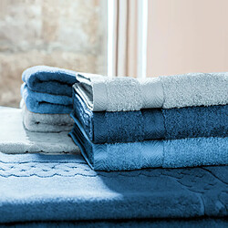 Avis Linnea peignoir de bain col châle - Bleu
