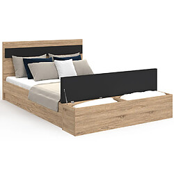 Idmarket LIT DOUBLE GAELLE 140X190 pas cher