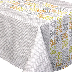 Linnea nappe carrée motif géométrique