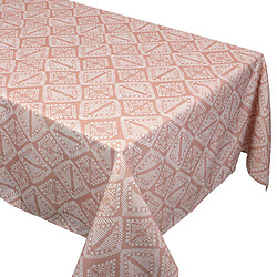 Linnea nappe rectangulaire BOHO géométrique