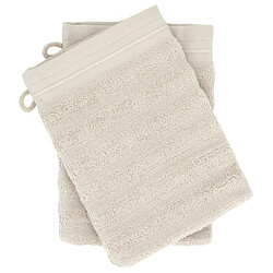 Linnea gants de toilette double face - lot de 2