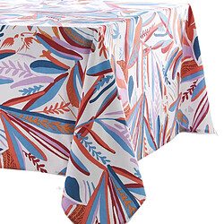 Linnea nappe carrée enduite tropicale - 170x170 cm