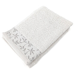 Linnea lot de 2 serviettes invité coton DRY VINE - Beige pas cher