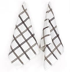 Acheter Linnea lot de 2 torchons éponge cuisine