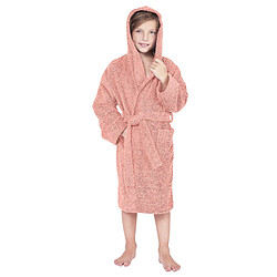 Avis Linnea peignoir enfant à capuche - Orange