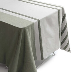 Linnea nappe rectangulaire en polycoton - Vert