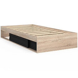 Avis Idmarket Cadre de lit simple SALEM