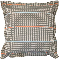 Linnea taie d’oreiller satin de coton Dauphine - Marron