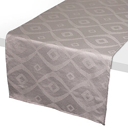 Linnea chemin de table jacquard Brunch