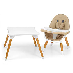 Milly mally chaise haute bébé 2-en-1 - Beige