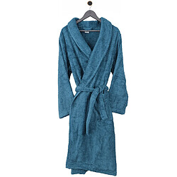 Acheter Linnea peignoir de bain col châle - Bleu