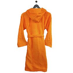 Avis Linnea peignoir de bain enfant à capuche - Orange