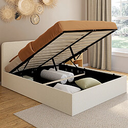 Idmarket LIT COFFRE BRADFORD 140X190 CM
