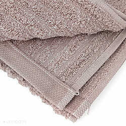 Avis Linnea lot de 2 serviettes invité coton SPECTRE - Rose