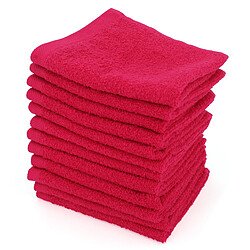 Linnea lot de serviettes invité éponge - 12 pièces