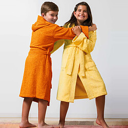 Acheter Linnea peignoir de bain enfant à capuche - Orange