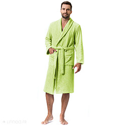 Acheter Linnea Linnaea peignoir de bain adulte col châle - Vert