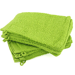 Linnea lot de 12 gants de toilette éponge Alpha