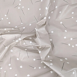 Linnea nappe rectangulaire toile cirée - gris