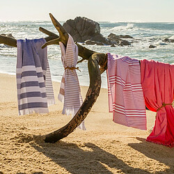 Linnea drap de plage fouta éponge pas cher