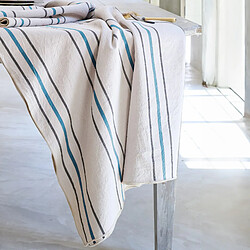 Linnea nappe rectangulaire Hoshi en coton à rayures