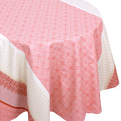 Linnea nappe enduite jacquard Charleston ovale